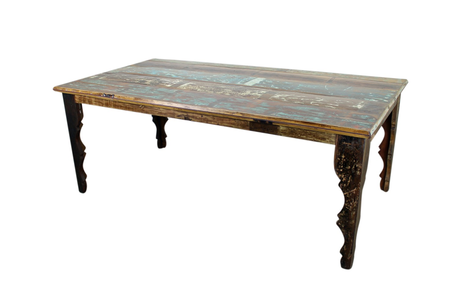Distressed Dining Table Furniture
