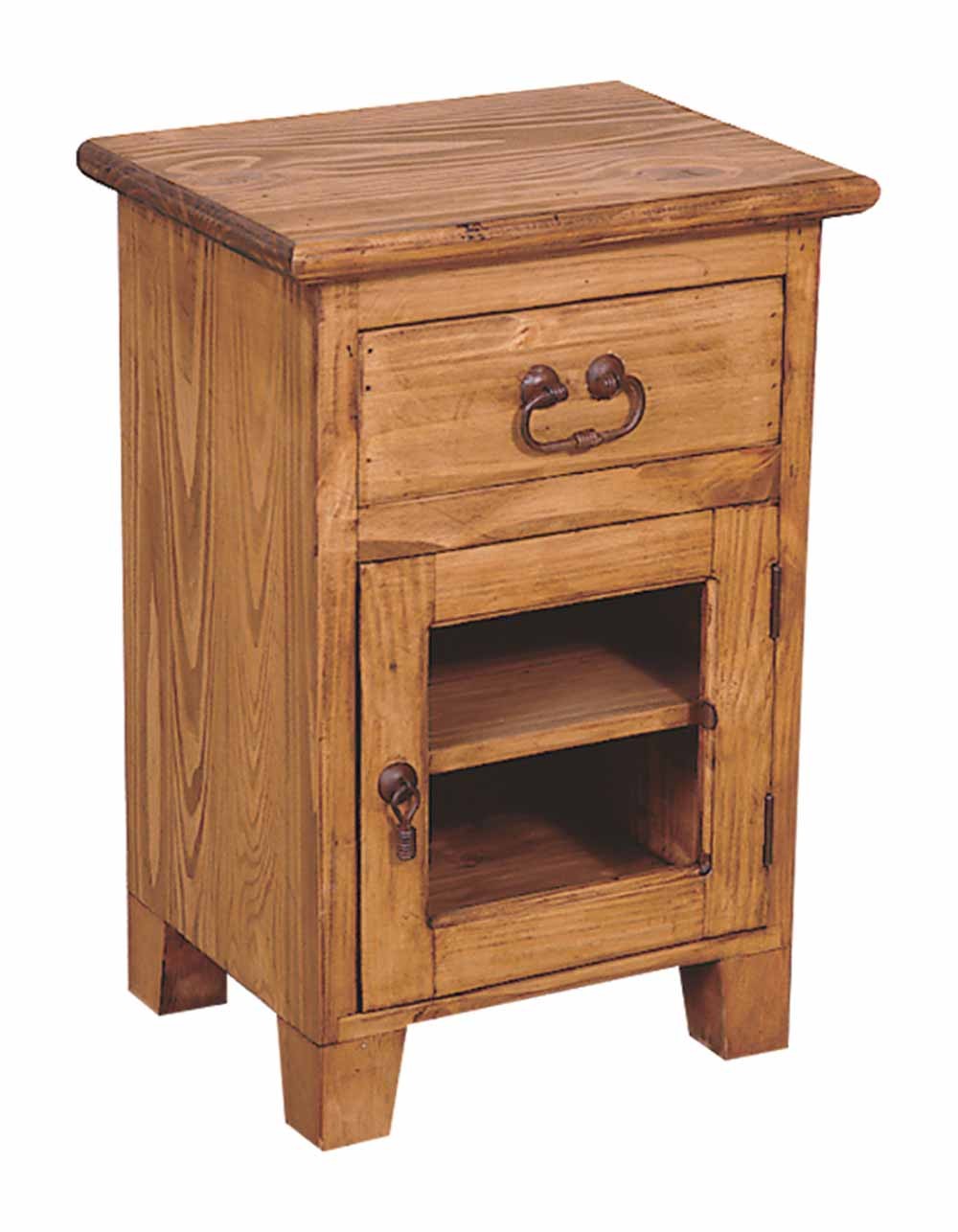 Pine Rustic Nightstand Mexican Rustic Furniture and Home 
