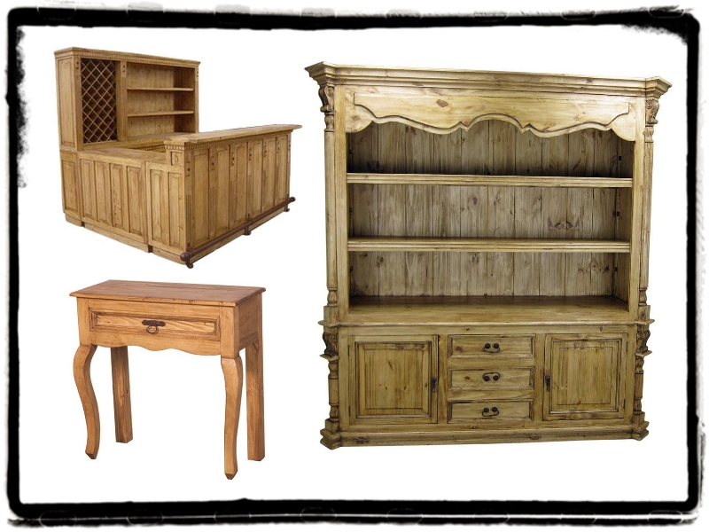 Rustic Mexican Pine Furniture